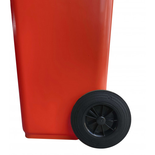 Bidone carrellato monocolore 240 litri per...