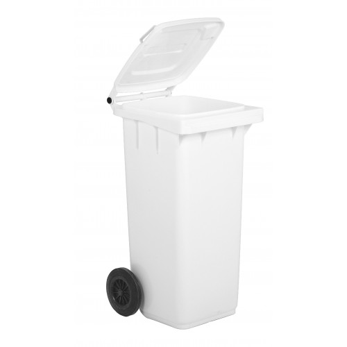 Bidone carrellato monocolore 120 litri per...