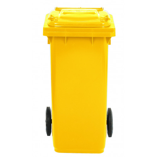 Bidone carrellato monocolore 120 litri per...