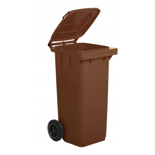 Bidone carrellato monocolore 120 litri per...