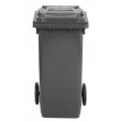 Bidone carrellato monocolore 120 litri per raccolta differenziata