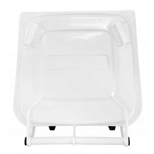 Bidone carrellato monocolore 120 litri per...