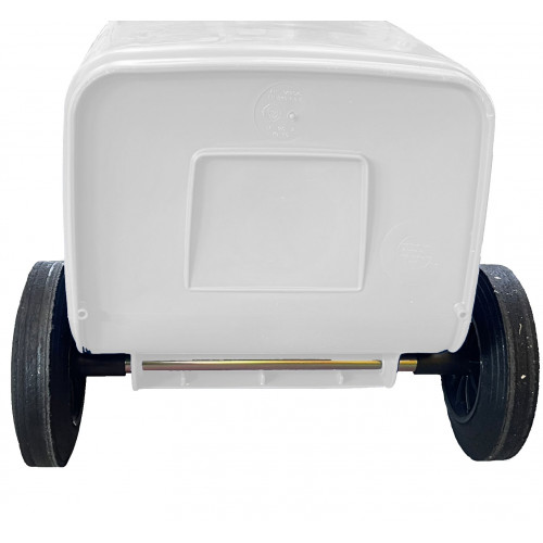 Bidone carrellato monocolore 120 litri per...