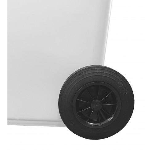 Bidone carrellato monocolore 120 litri per...