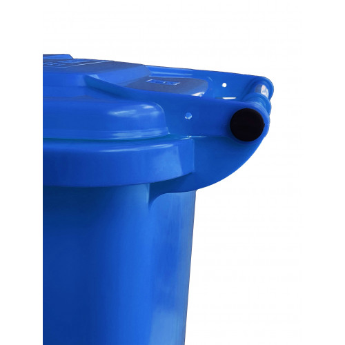 Bidone carrellato monocolore 120 litri per...