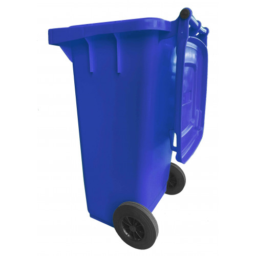 Bidone carrellato monocolore 120 litri per...