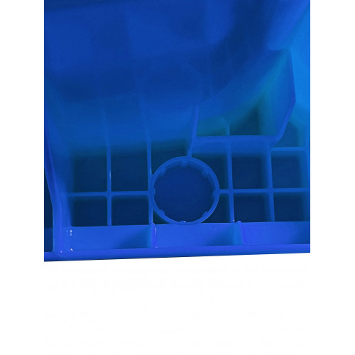 Bidone carrellato monocolore 120 litri per...