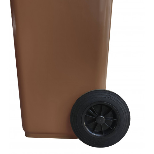 Bidone carrellato monocolore 120 litri per...