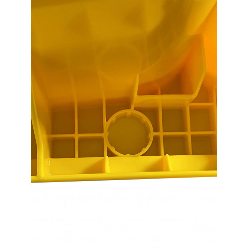 Bidone carrellato monocolore 120 litri per...