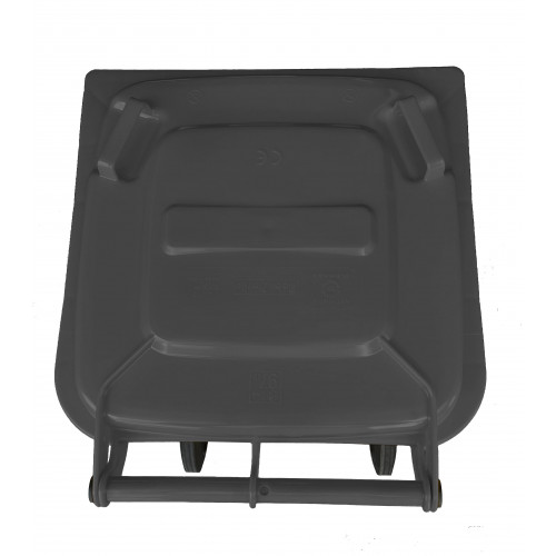 Bidone carrellato monocolore 120 litri per...