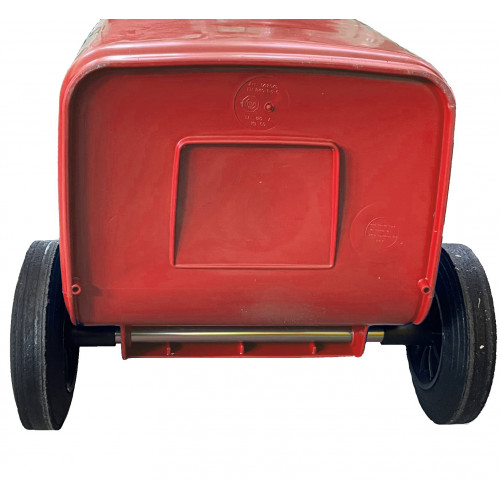 Bidone carrellato monocolore 120 litri per...