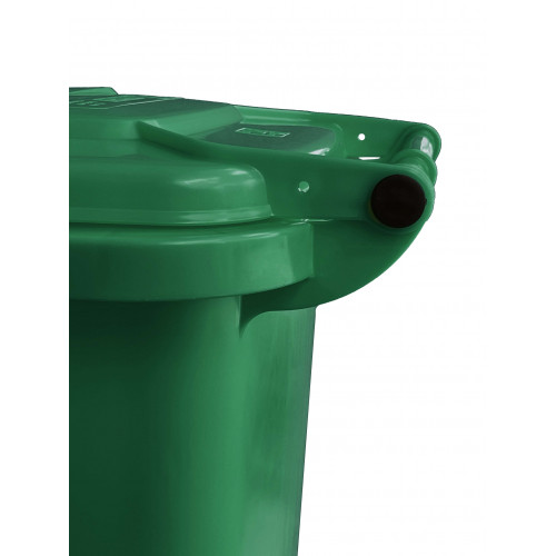 Bidone carrellato monocolore 120 litri per...