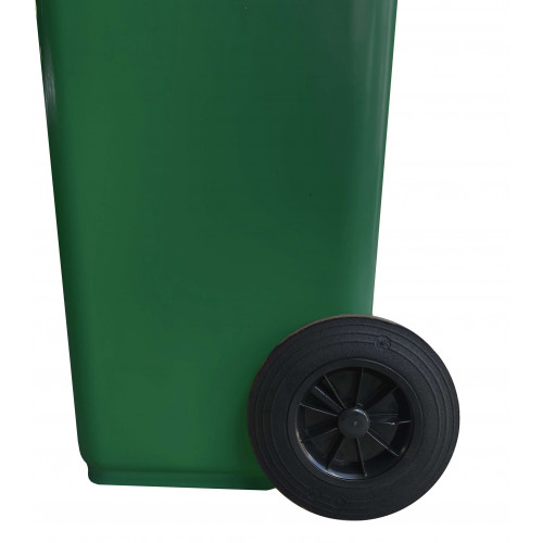 Bidone carrellato monocolore 120 litri per...