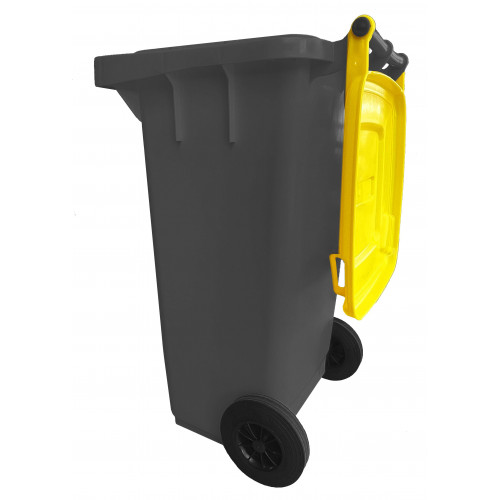 Bidone carrellato bicolor 240 litri per...