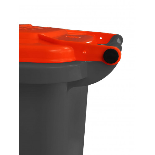 Bidone carrellato bicolor 240 litri per...