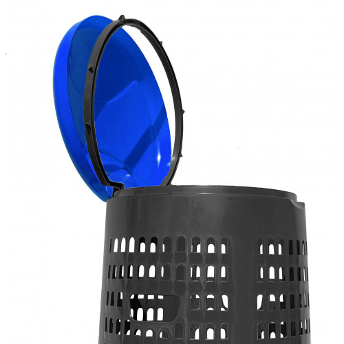 Trespolo bicolor portasacco 110 litri con fondo...