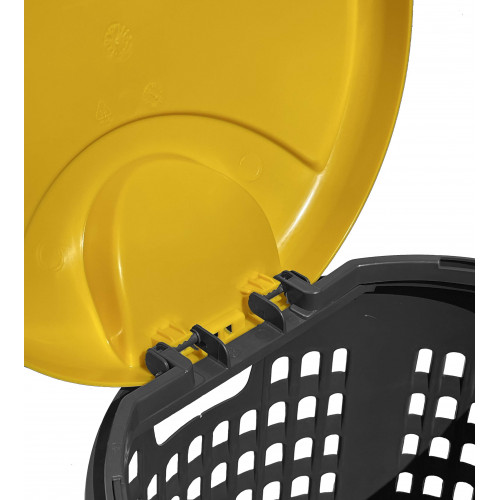 Trespolo bicolor portasacco 110 litri con fondo...