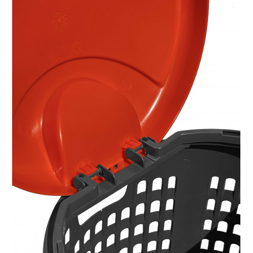 Trespolo bicolor portasacco 110 litri con fondo...