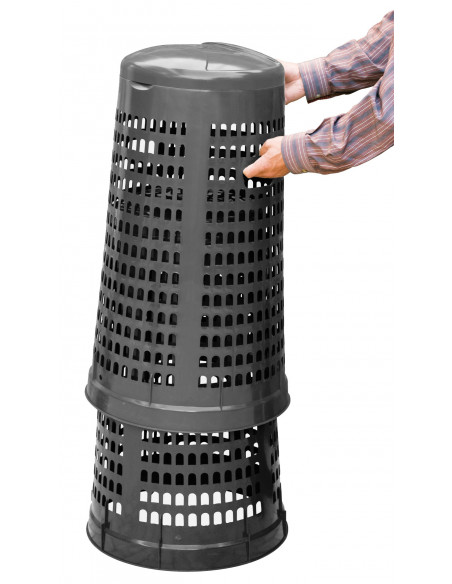 Trespolo monocolore portasacco 110 litri per raccolta differenziata