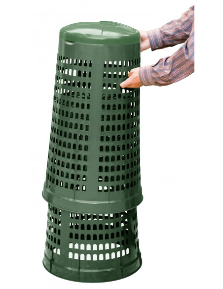 Trespolo monocolore portasacco 110 litri per raccolta differenziata